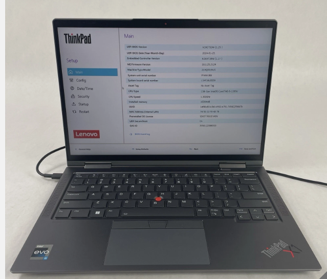 Lenovo ThinkPad X1 Yoga Gen 8  (i5-1335U) 16GB 2-in-1 Laptop + Lenovo Warranty till Nov. 2026
